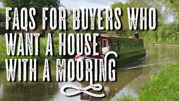 Top tips for buying a house with a narrowboat mooring